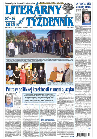 Literárny týždenník 37 – 38/2025